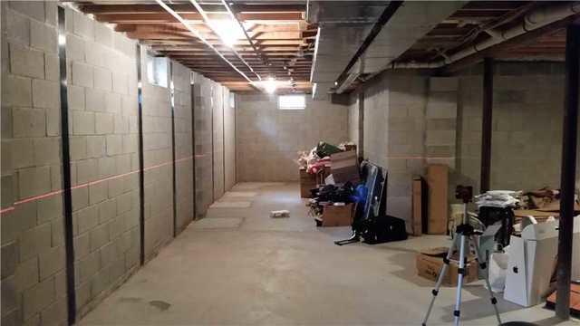 Basement Before Installation