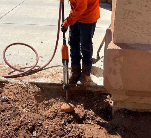 Underpinning Installation Process: Leveling & Firming