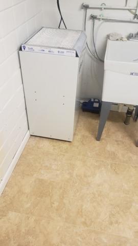The Finished Laundry Area