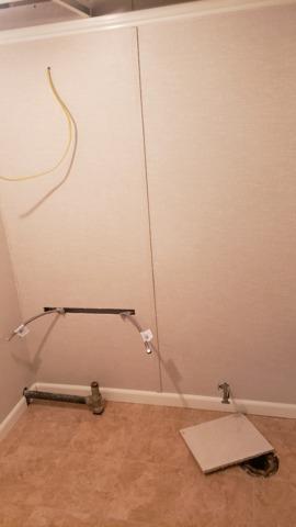 The Laundry Area Is Nearly Finished