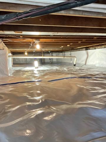 A vapor barrier can also slow or block harmful gases, such as radon, from the soil.