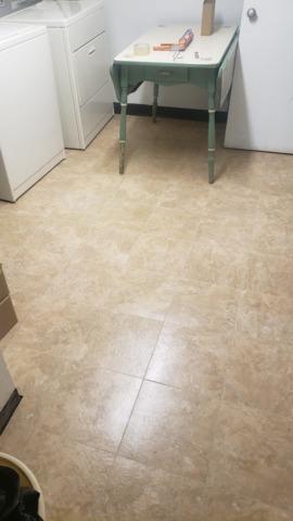 Finishing The Laundry Area