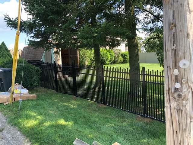 4' Black Aluminum Fence Blue Ridge, Extra Picket, 3 Rail, Flush Bottom (2) 4' gates / (1) 8' gate