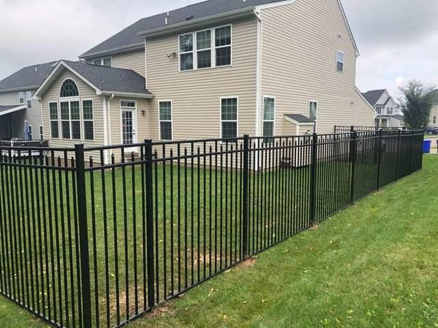 4' Black Wilmington, 3 Rail, Commerical Grade, Flush Bottom Aluminum Fence