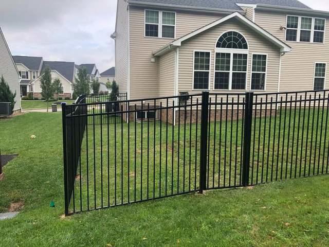 4' Black Wilmington, 3 Rail, Commerical Grade, Flush Bottom Aluminum Fence