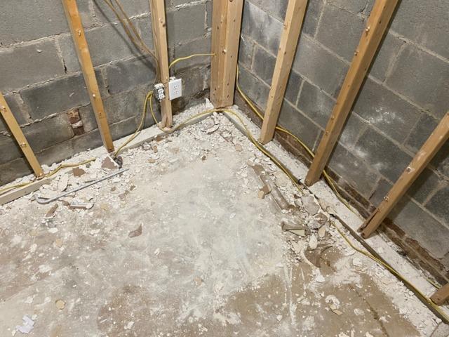 Before Waterproofing