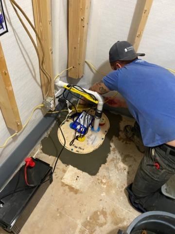 During Waterproofing