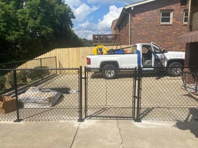 4' Black Chain Link Fence (2) 4' Gates