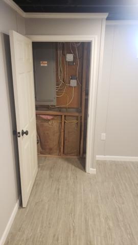 Utility Closet In The Finished Basement