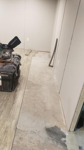 Installing the Basement Floor