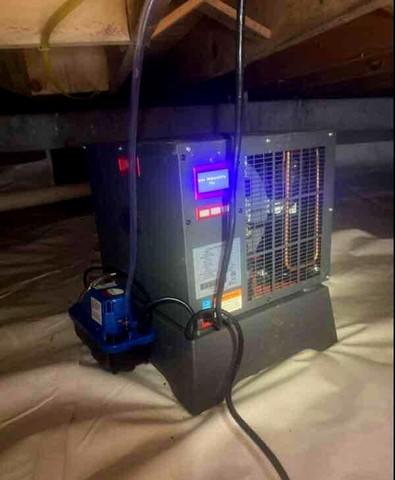 Crawl Space Dehumidifier