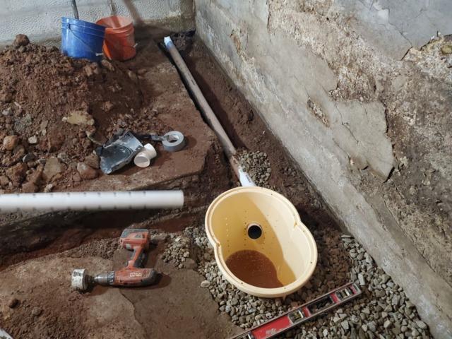 Tying Everything Into The Sump Pump