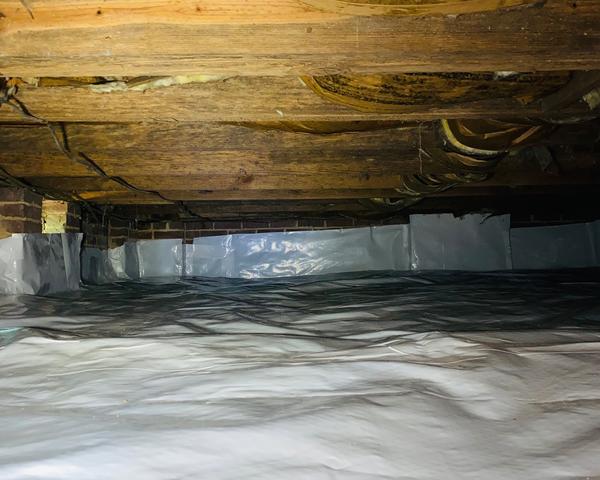 The CleanSpace Encapsulation System makes the crawl space a useful part of the home by allowing the crawl space to be transformed into additional storage.