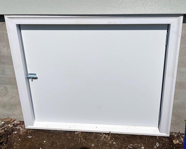 Custom Crawl Space Door