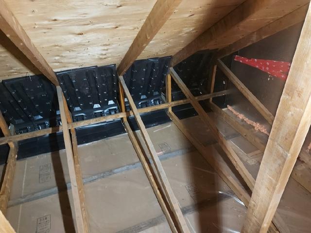 Replacement of attic deflectors