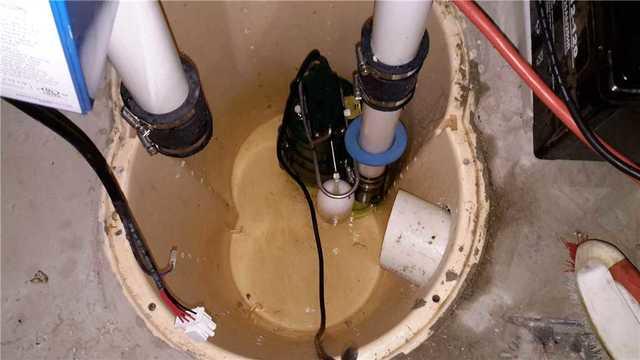 Sump Pump Cleaned