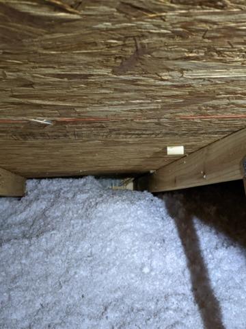 Chute vents needed for attic air sealing in Dunlap IL