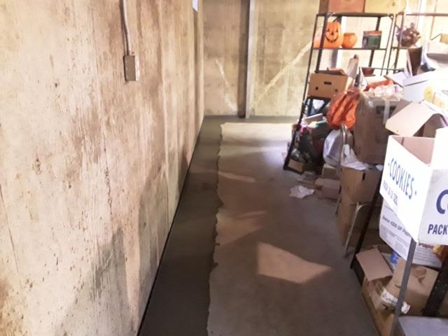 Waterproofed Basement