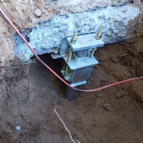 Underpinning Installation Process: The better the Angle, the better the result