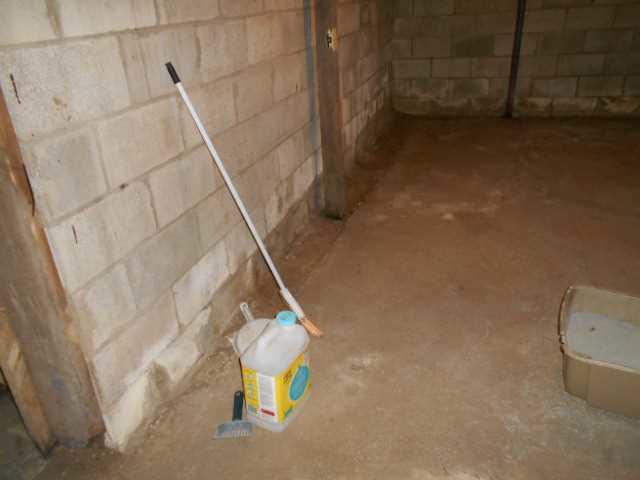 Water was leaking into the basement, causing several issues for Tylor and his home repair needs.