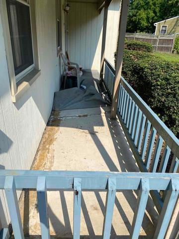 Porch Before Repair