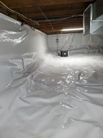 CleanSpace Creates a Vapor Barrier