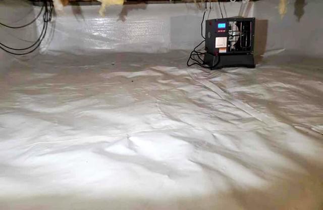 Crawl Space Humidity and Mold Control