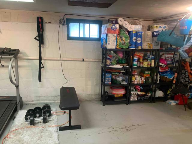 Basement Before Installation