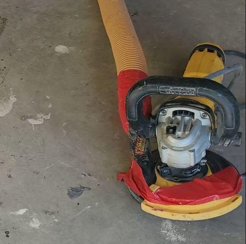 Crack Stitching System Repair: Grinding Time