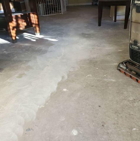 After Concrete Crack Stitch Repair in Pinedale, AZ