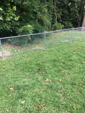 4' Galvanized Chain Link Fence (1) 3' gate Installation