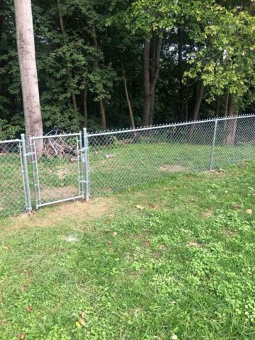 4' Galvanized Chain Link Fence (1) 3' gate Installation