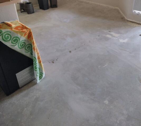 After Concrete Crack Stitch Repair in Chandler, AZ