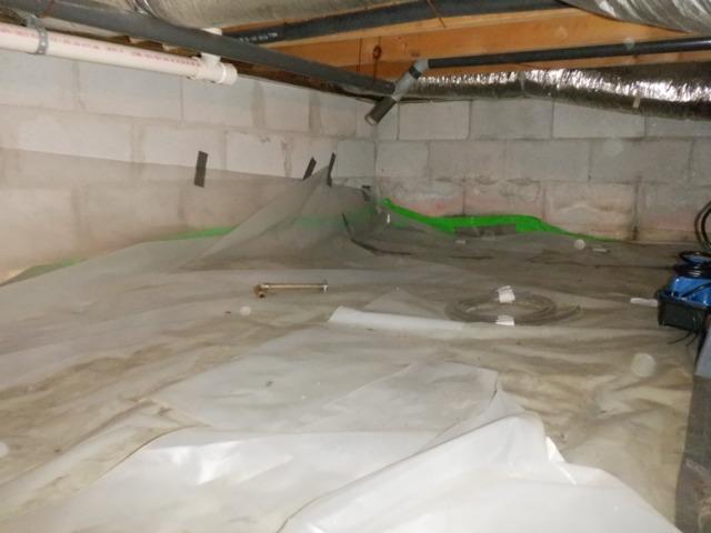 Falling Vapor Barrier