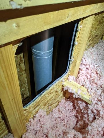 Access to chaseway in attic in Washington IL