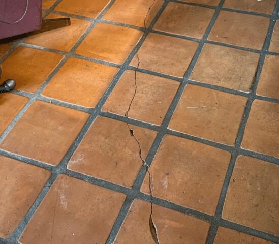 Usually, when there is a settlement problem in a house, the concrete slab cracks start to appear out of nowhere. The problem with concrete cracks is that they will only expand, get deeper, and more visible as time passes by.