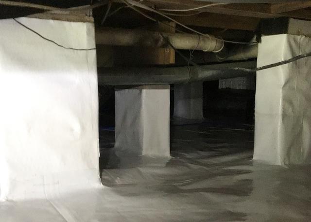 Reduce Moisture in the Crawl Space