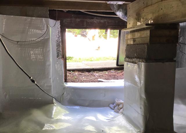 Sealing the Crawl Space