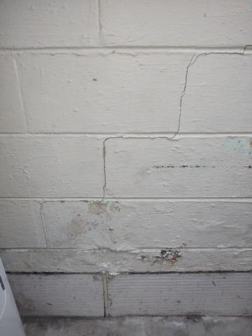 Stair Step Cracks