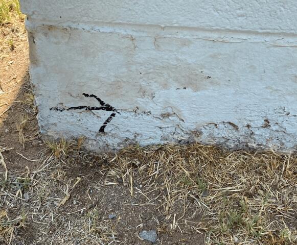 Flaking Paint on Stem Wall in Phoenix, AZ