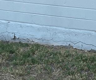 Horizontal Concrete Crack in Stem Wall in Phoenix, AZ