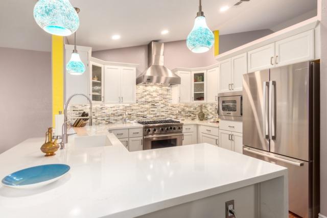 <p>Taller cabinetry added storage and scope to this kitchen.</p>