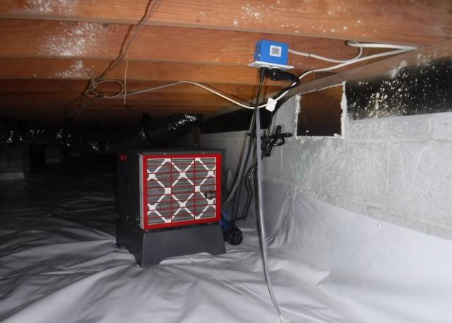 Keeping a Dry Crawl Space