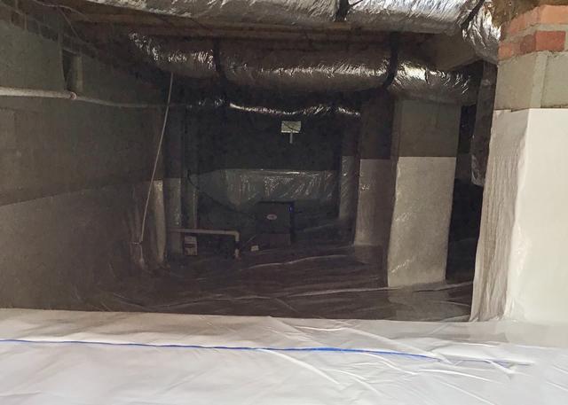 The CleanSpace Encapsulation System makes the crawl space a useful part of the home by allowing the crawl space to be transformed into additional storage.