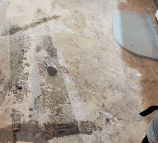 Concrete Slab After The Crack Stitching Repair System