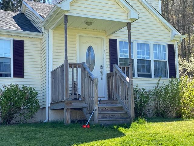 Front Deck - Before Staining