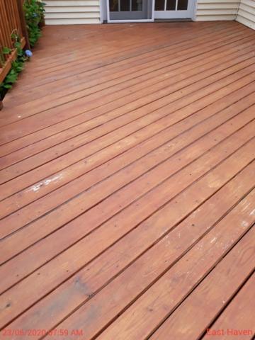 Back Deck - Before Staining