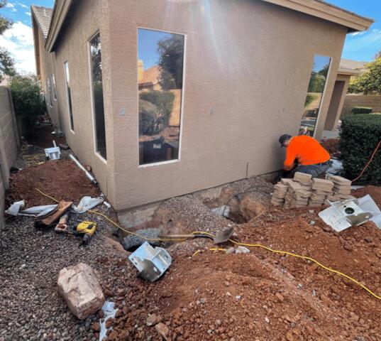 Underpinning Installation: Step One