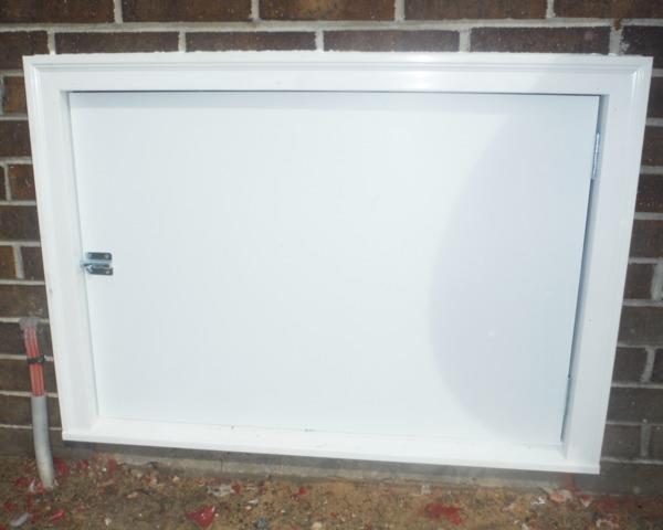 Custom Crawl Space Door