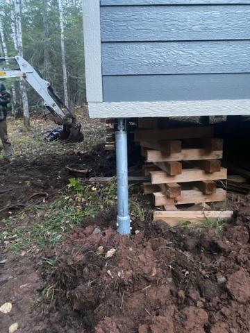 Faulty Foundation Gets an Upgrade and Saves Cabin in Hovland, MN